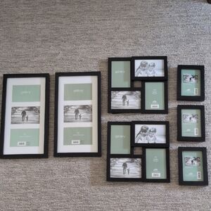 Black Photo Frame Set